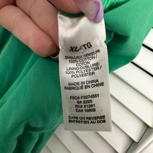 ModCloth Emerald Green Day Dress Beaded Accents XL - Picture 4 of 6